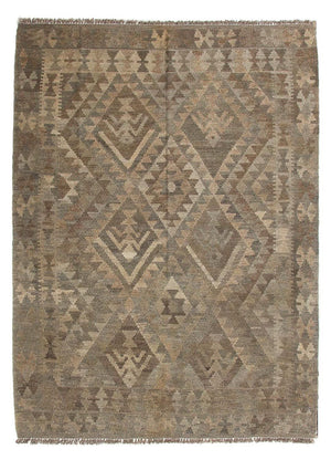 Kelim Carpet - Splash - 181 x 132 cm - flerfärgad