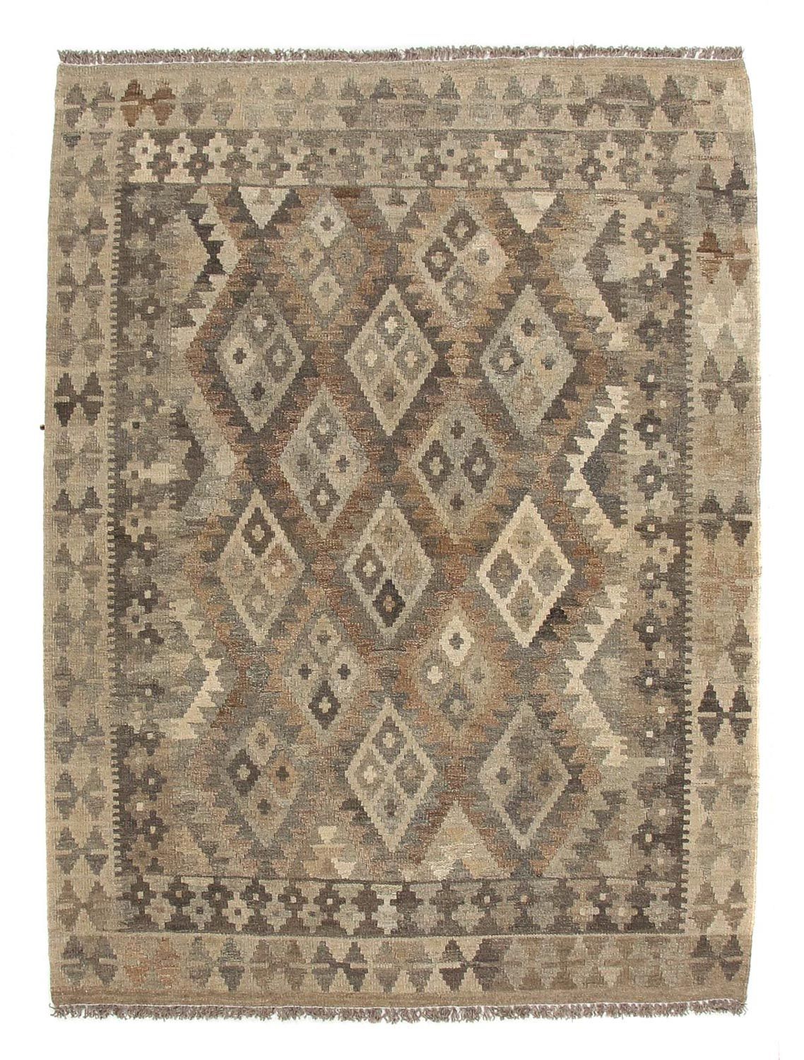 Kelim Carpet - Splash - 179 x 129 cm - flerfärgad