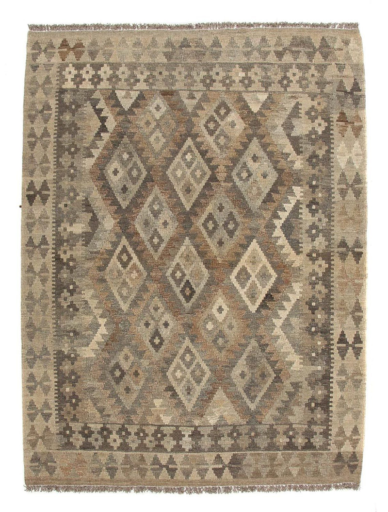 Kelim Carpet - Splash - 179 x 129 cm - flerfärgad