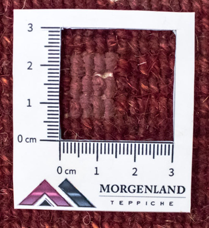 Nepal mattan - 150 x 92 cm - röd