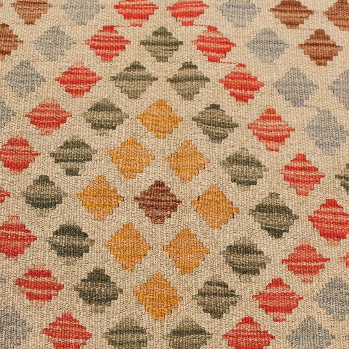 Runner Kelim Carpet - Splash - 198 x 97 cm - flerfärgad