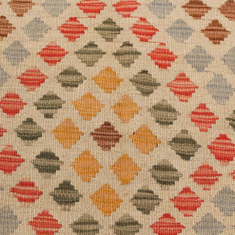 Runner Kelim Carpet - Splash - 198 x 97 cm - flerfärgad