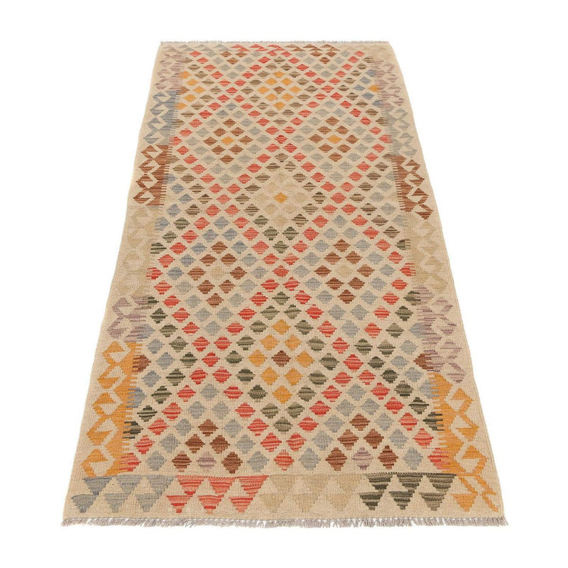 Runner Kelim Carpet - Splash - 198 x 97 cm - flerfärgad