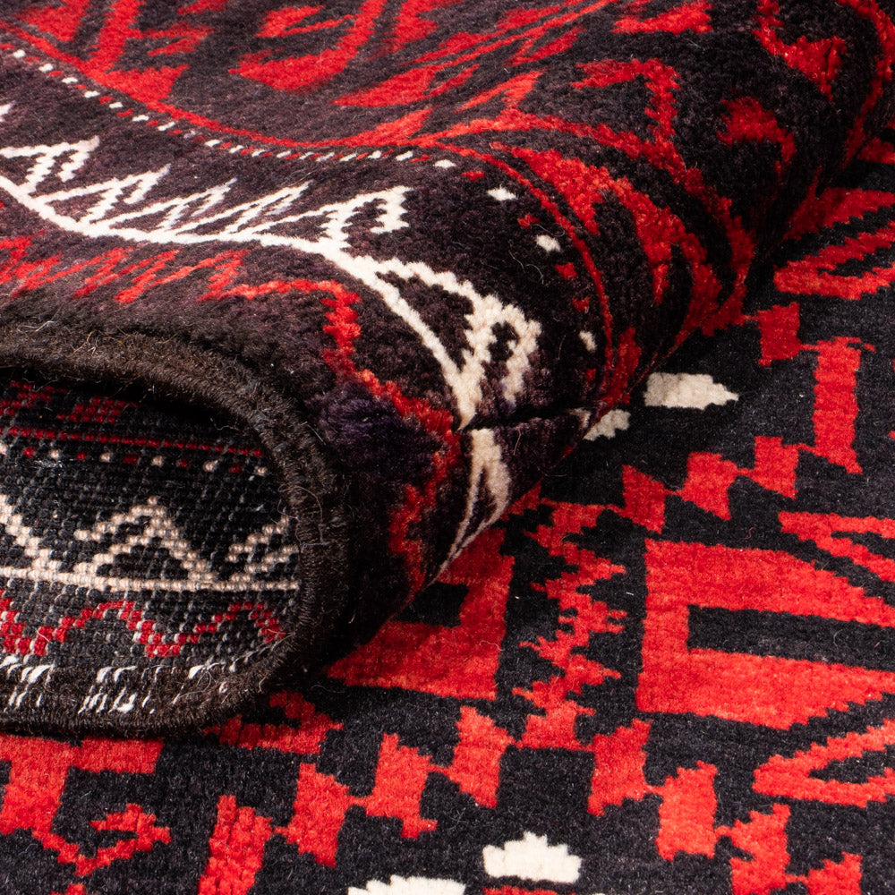 Persisk matta - Nomadic - 304 x 150 cm - röd