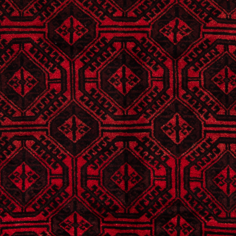 Persisk matta - Nomadic - 335 x 167 cm - röd