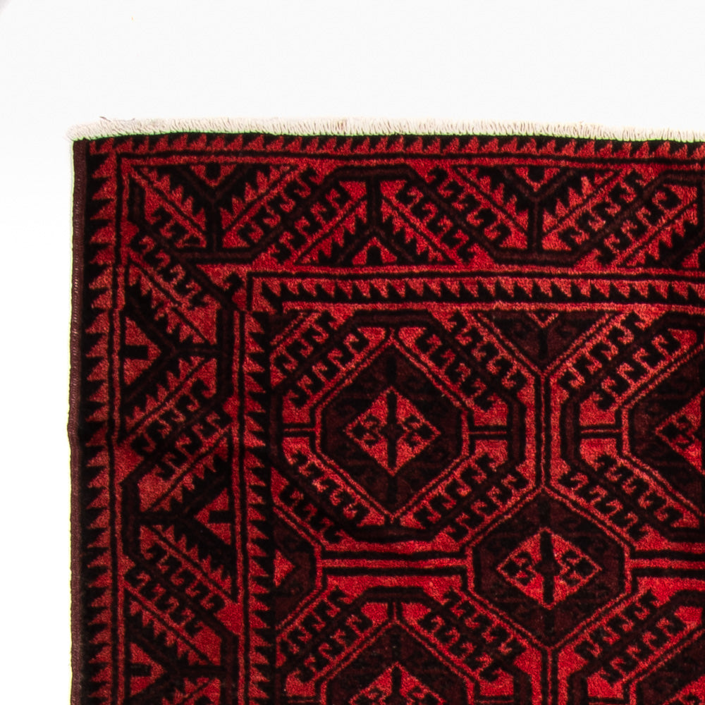 Persisk matta - Nomadic - 335 x 167 cm - röd