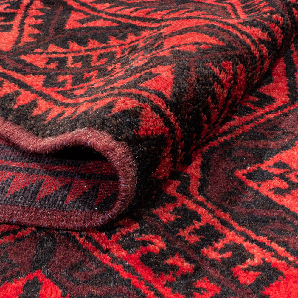 Persisk matta - Nomadic - 335 x 167 cm - röd