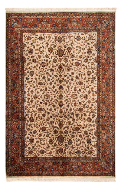 Indo Sarouk Mattan 193x295cm - Oriental Carpet