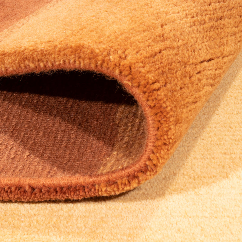 Nepal mattan - 238 x 171 cm - guld