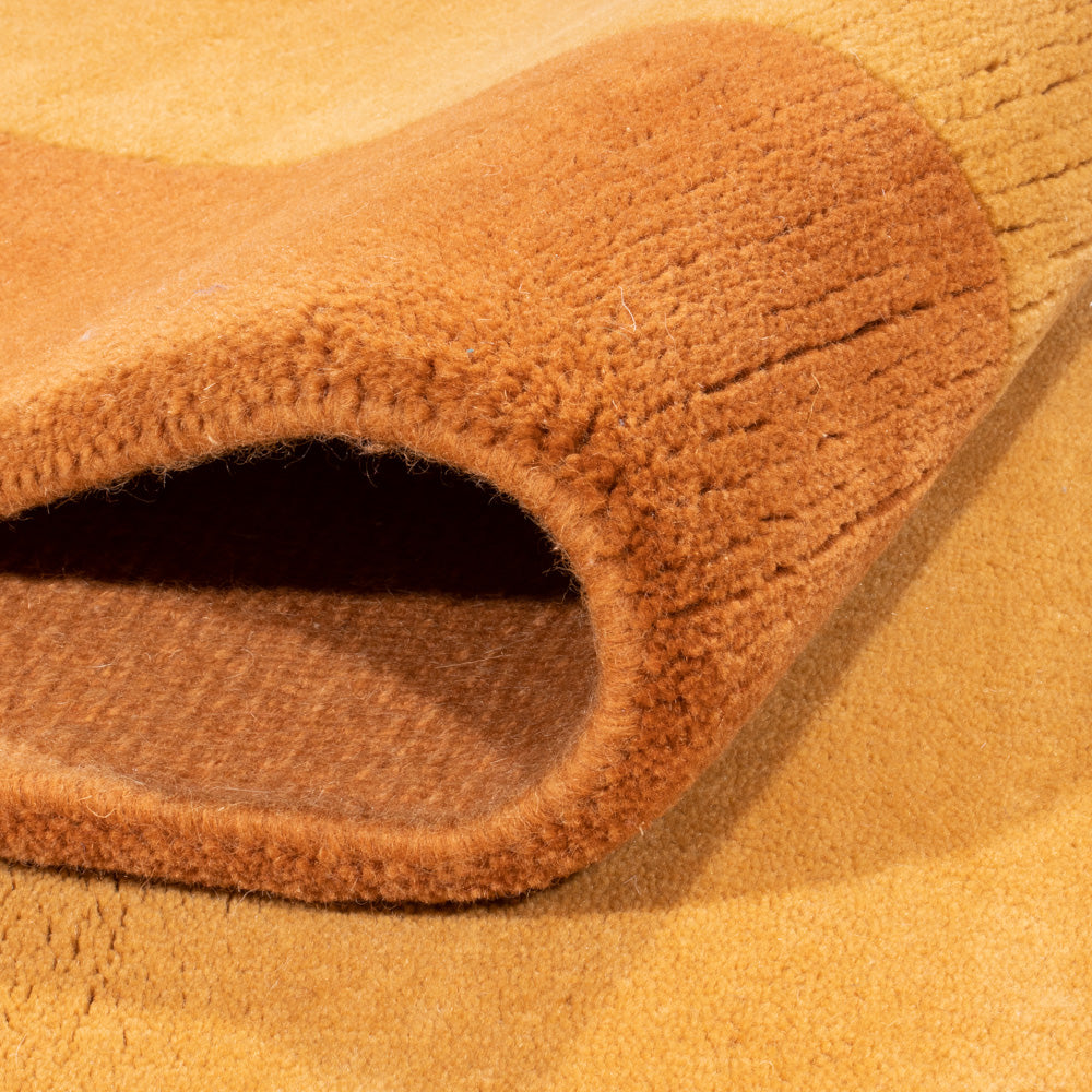 Nepal mattan - 236 x 170 cm - guld