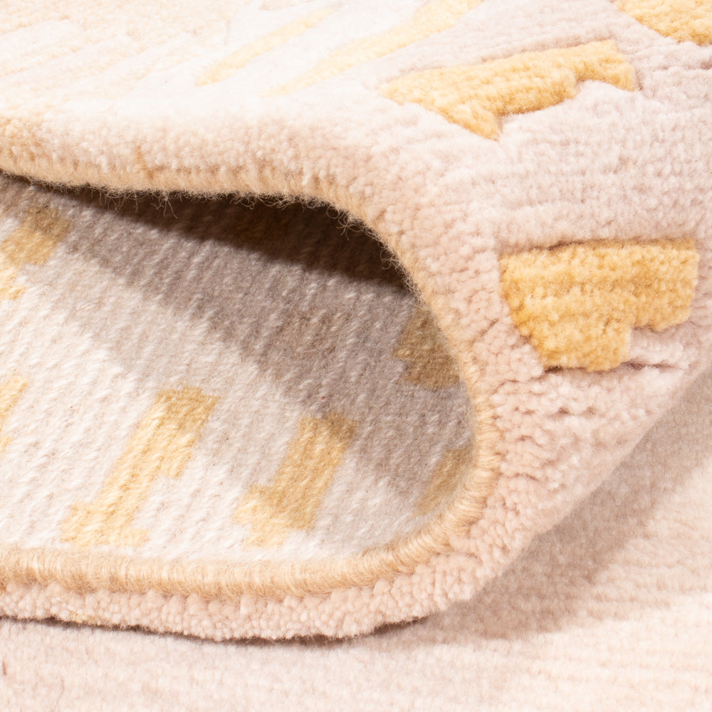 Nepal mattan - Kungliga - 240 x 170 cm - beige