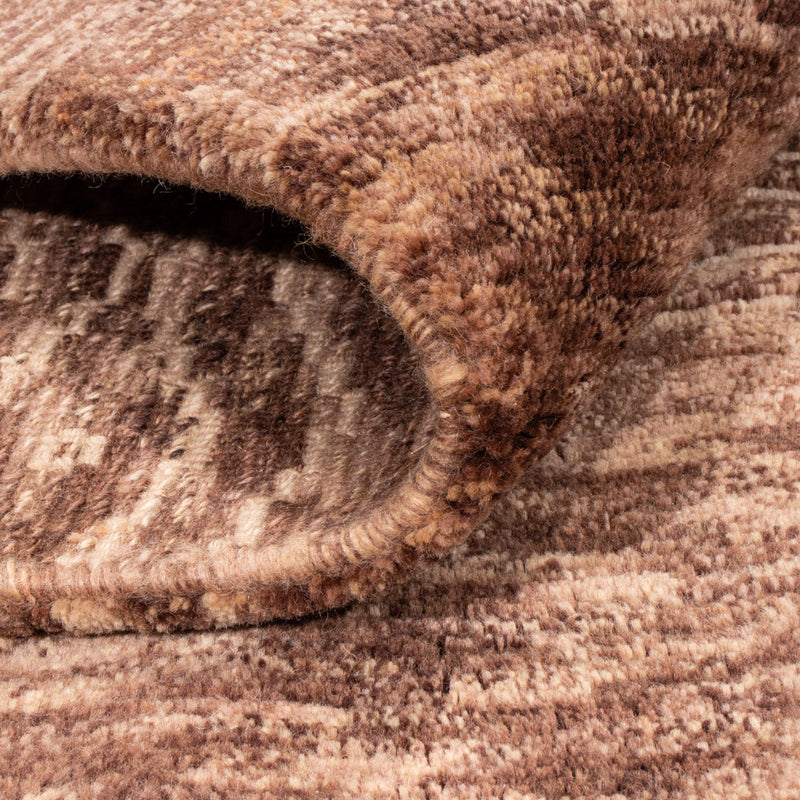 Nepal mattan - 240 x 171 cm - brun