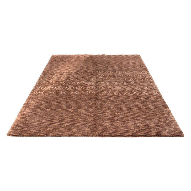 Nepal mattan - 240 x 171 cm - brun