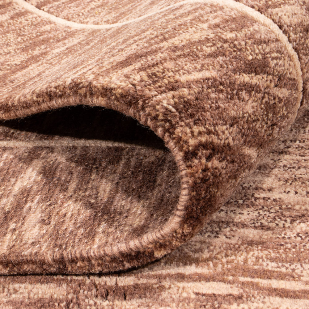 Nepal mattan - 237 x 170 cm - brun