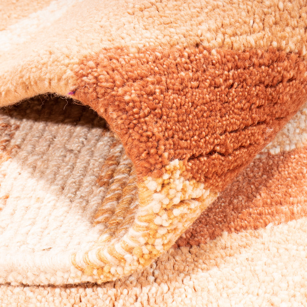 Nepal mattan - 237 x 172 cm - brun