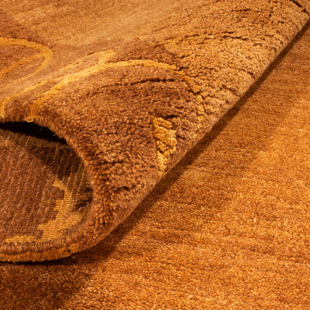 Nepal mattan - Kungliga - 305 x 199 cm - rost