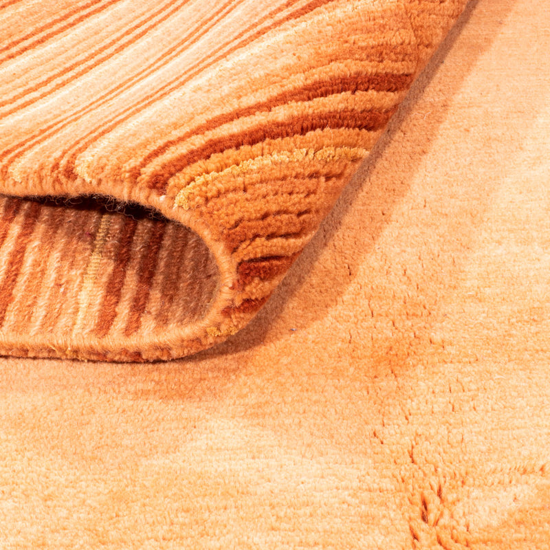 Nepal mattan - 300 x 200 cm - terrakotta