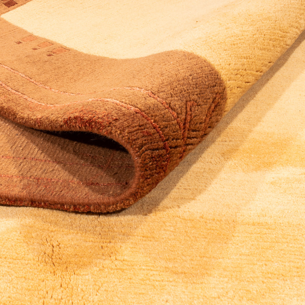 Nepal mattan - Kungliga - 299 x 202 cm - guld