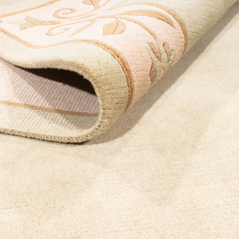 Nepal mattan - Kungliga kvadrat  - 250 x 250 cm - olivgrön