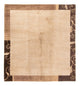 Nepal mattan - Kungliga kvadrat  - 204 x 198 cm - beige