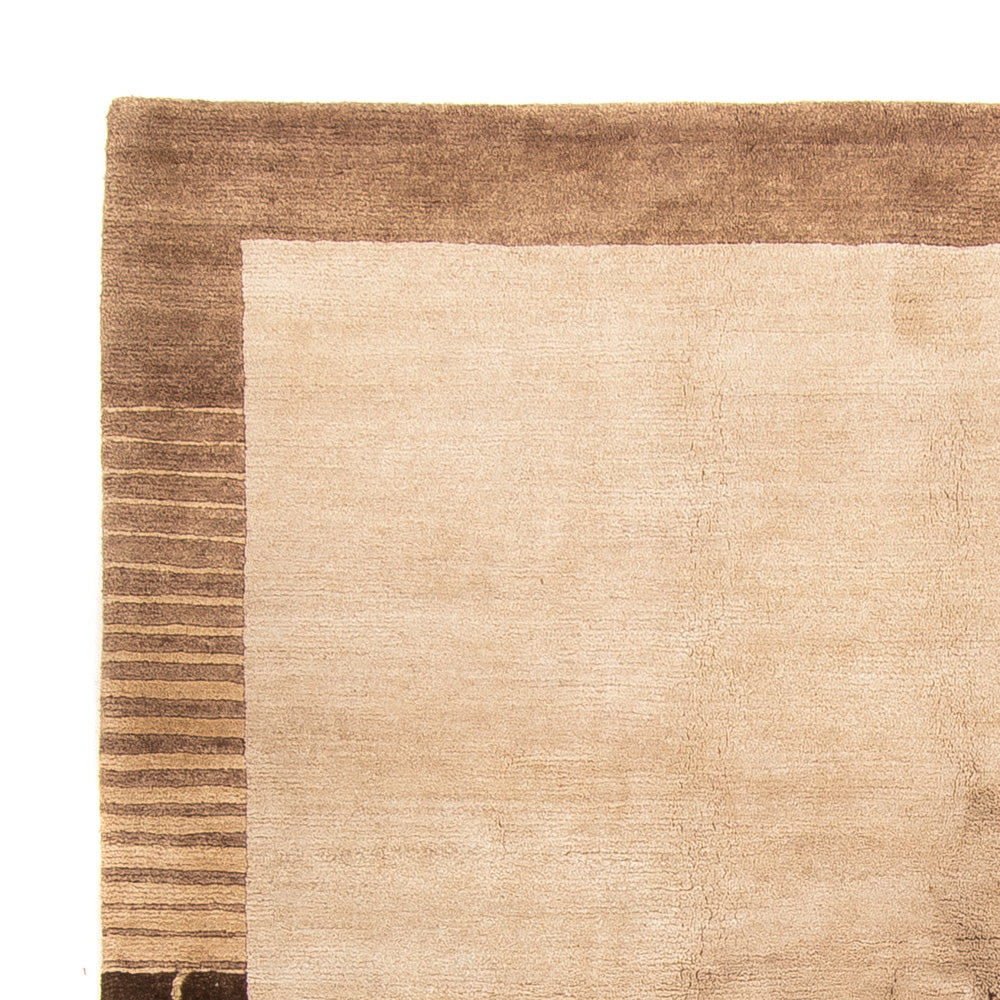 Nepal mattan - Kungliga kvadrat  - 204 x 198 cm - beige