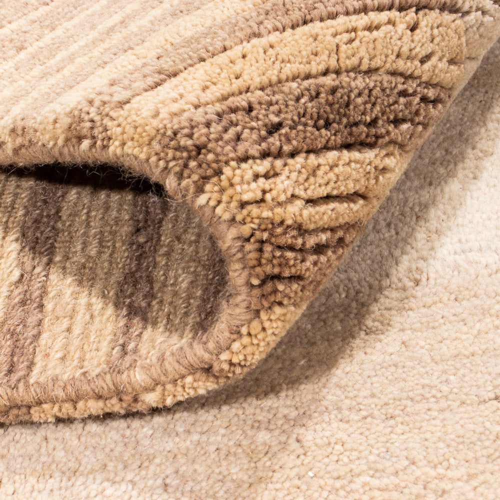 Nepal mattan - Kungliga kvadrat  - 204 x 198 cm - beige