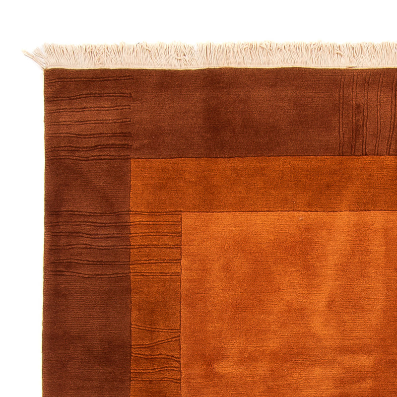 Nepal mattan - Kungliga kvadrat  - 205 x 203 cm - brun