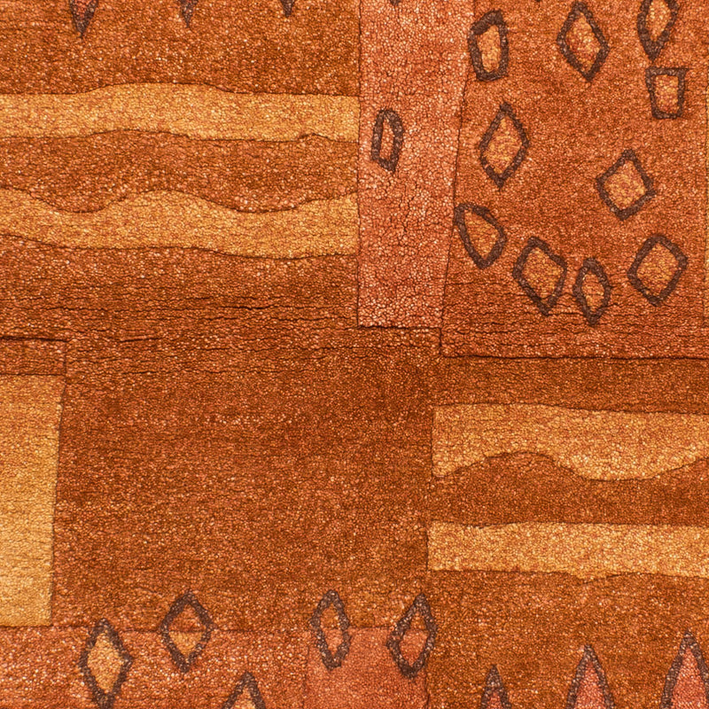 Nepal mattan - 183 x 120 cm - brun