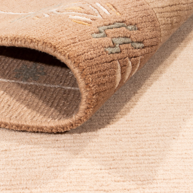 Nepal mattan - Kungliga - 184 x 124 cm - brun