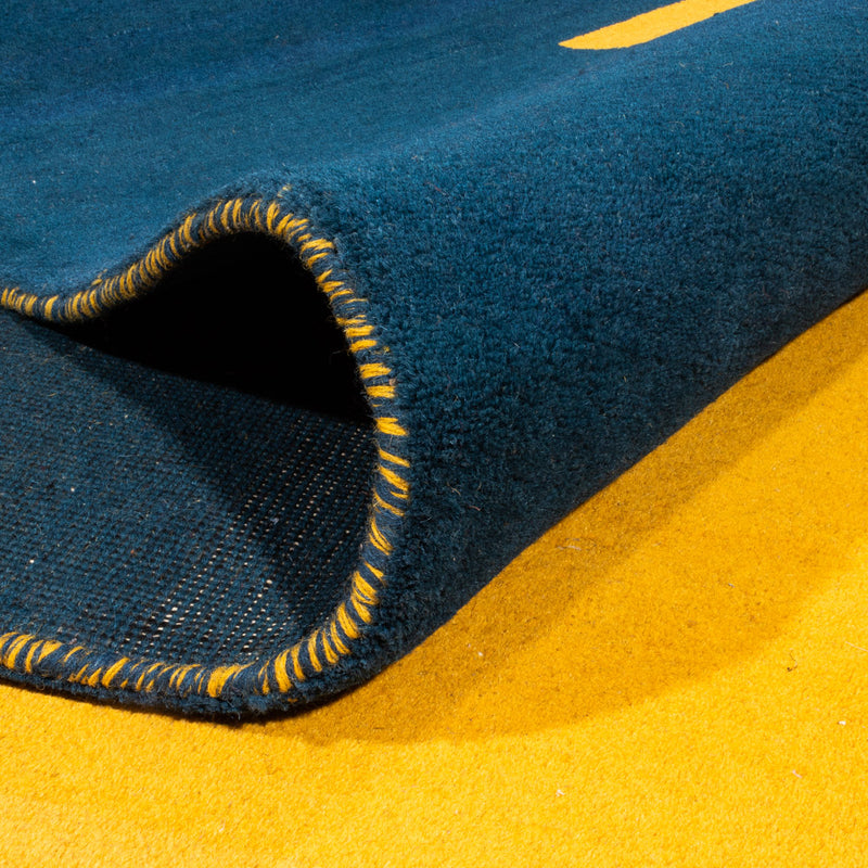 Gabbeh-matta - Indus - 389 x 300 cm - guld