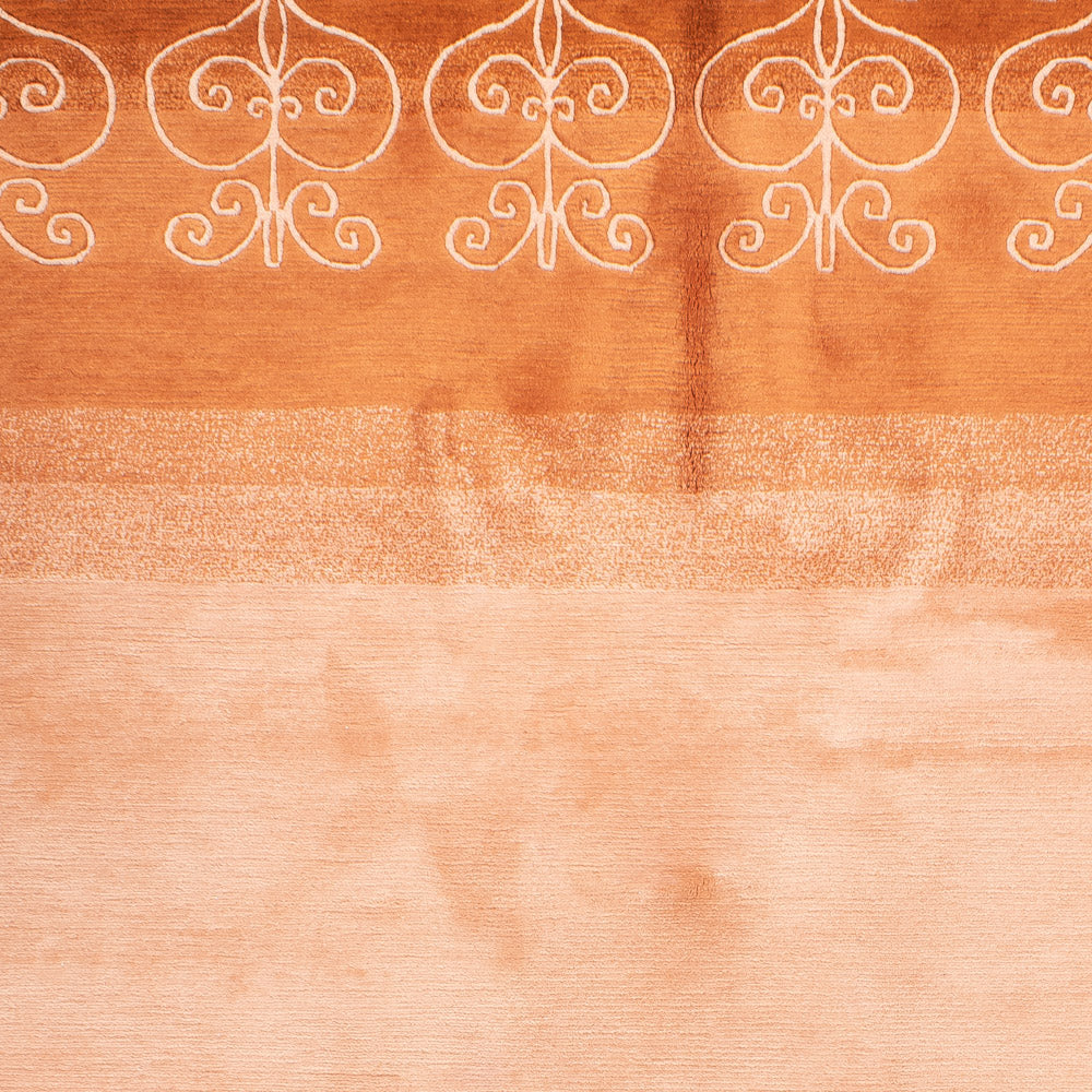 Nepal mattan - Kungliga - 240 x 169 cm - terrakotta