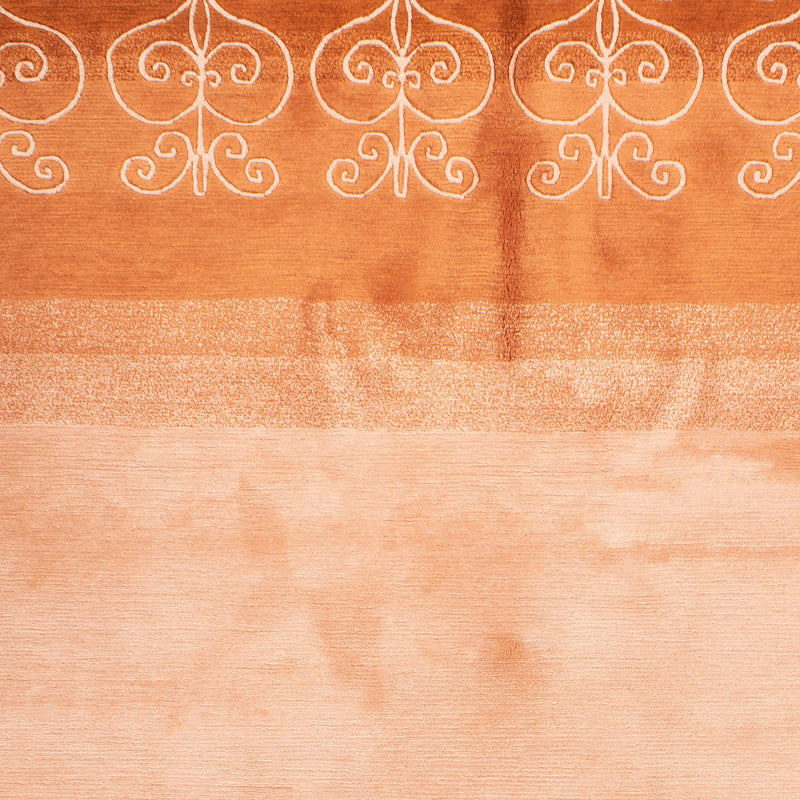 Nepal mattan - Kungliga - 240 x 169 cm - terrakotta