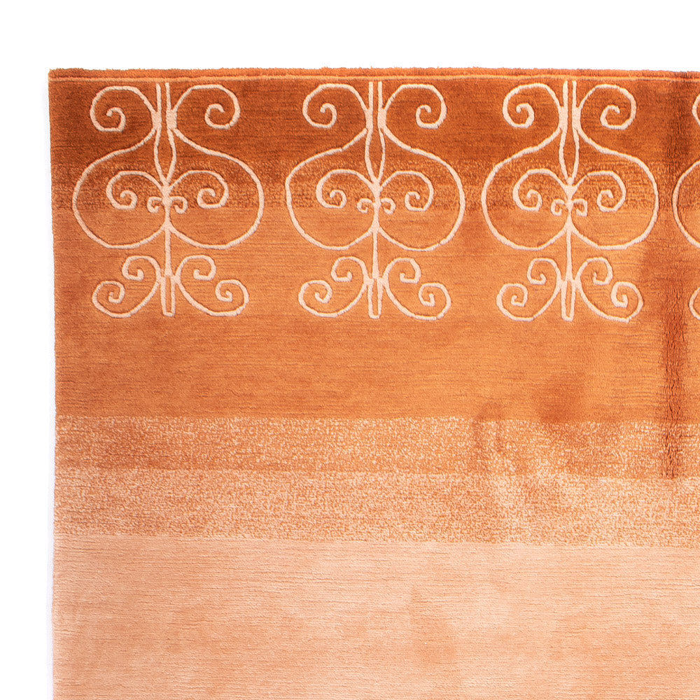 Nepal mattan - Kungliga - 240 x 169 cm - terrakotta