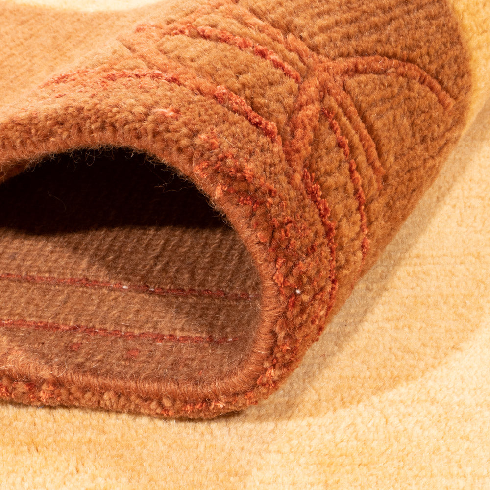 Nepal mattan - Kungliga - 243 x 173 cm - guld