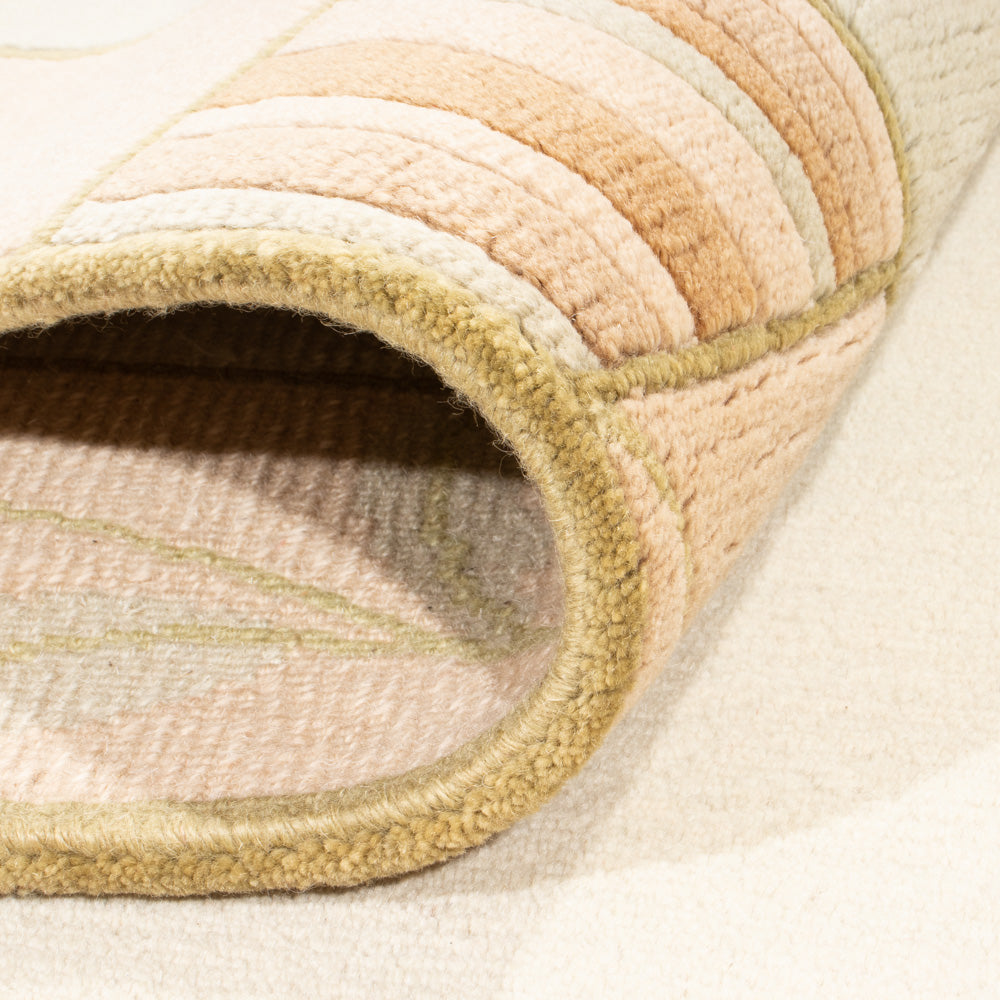 Nepal mattan - Kungliga - 245 x 174 cm - beige