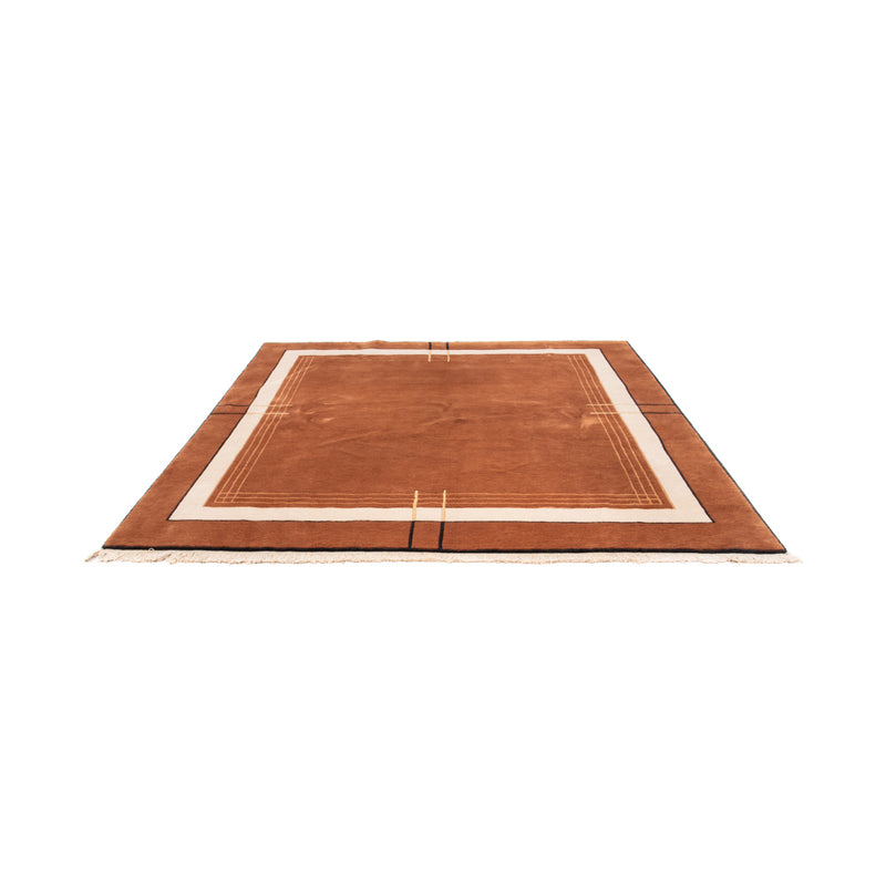 Nepal mattan kvadrat  - 250 x 250 cm - brun