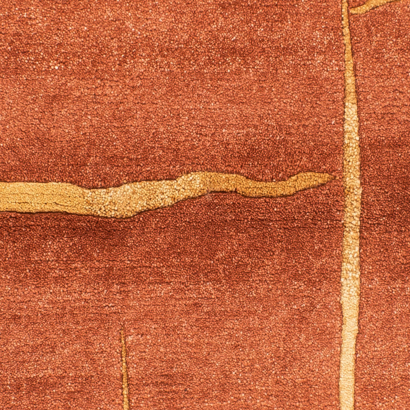 Nepal mattan - 162 x 92 cm - brun