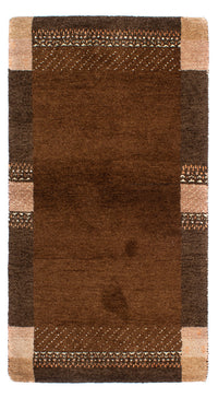Gabbeh-matta - Indus - 160 x 90 cm - brun – product image