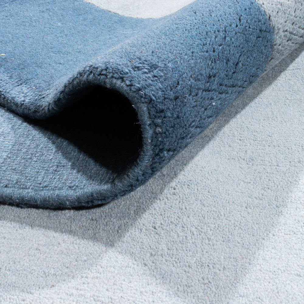 Nepal mattan - Kungliga - 405 x 301 cm - blå