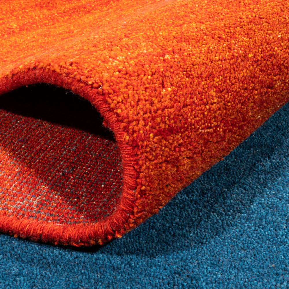 Gabbeh-matta - Indus - 387 x 297 cm - blå