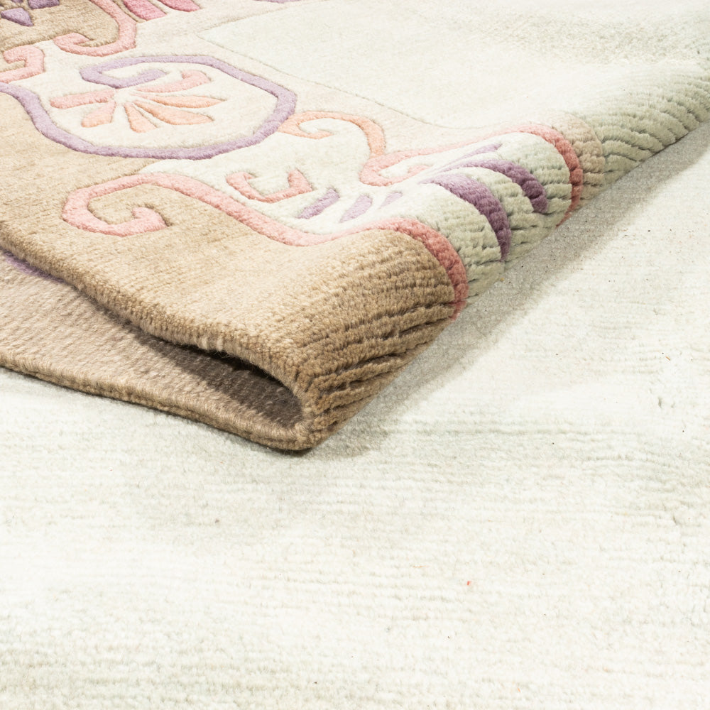 Nepal mattan - 351 x 254 cm - olivgrön