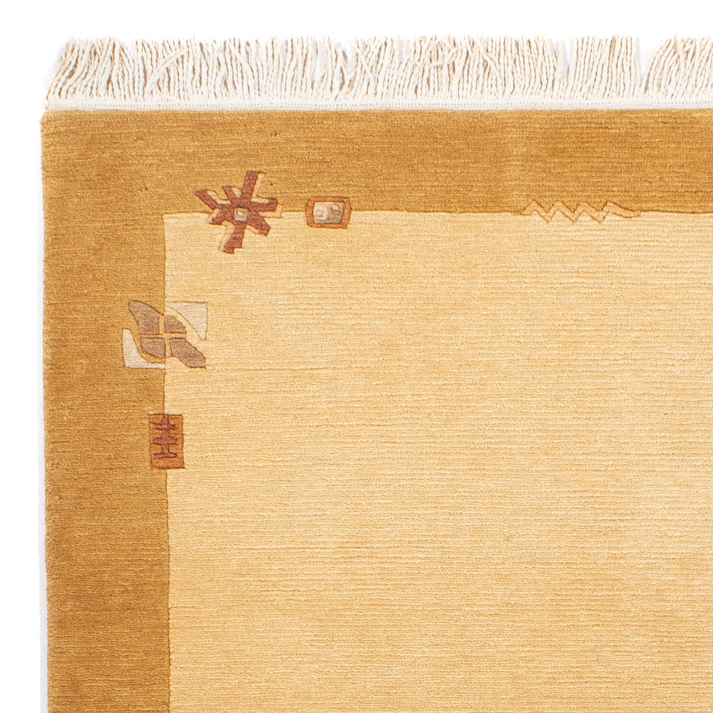 Nepal mattan - Kungliga - 162 x 94 cm - beige