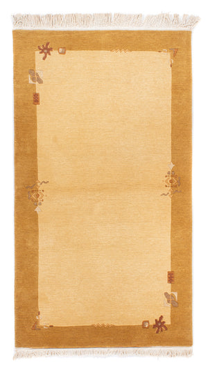 Nepal mattan - Kungliga - 162 x 93 cm - beige