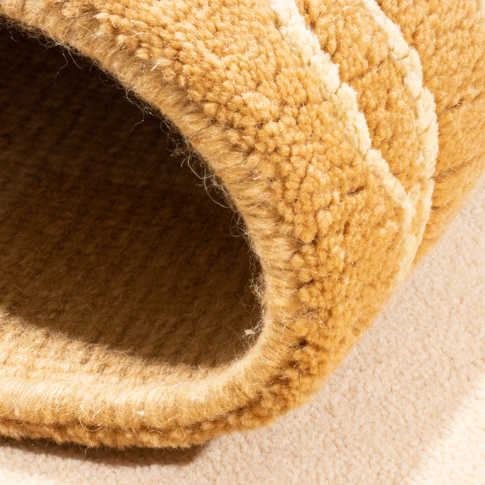 Nepal mattan - Kungliga - 160 x 90 cm - beige