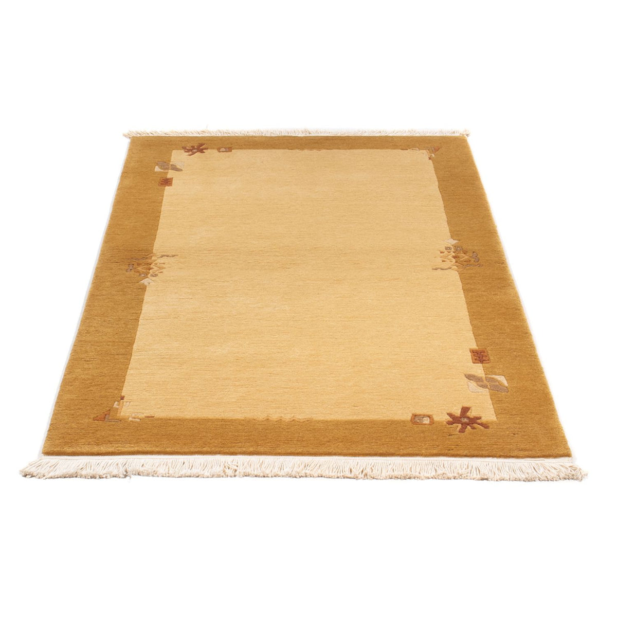 Nepal mattan - Kungliga - 160 x 93 cm - beige