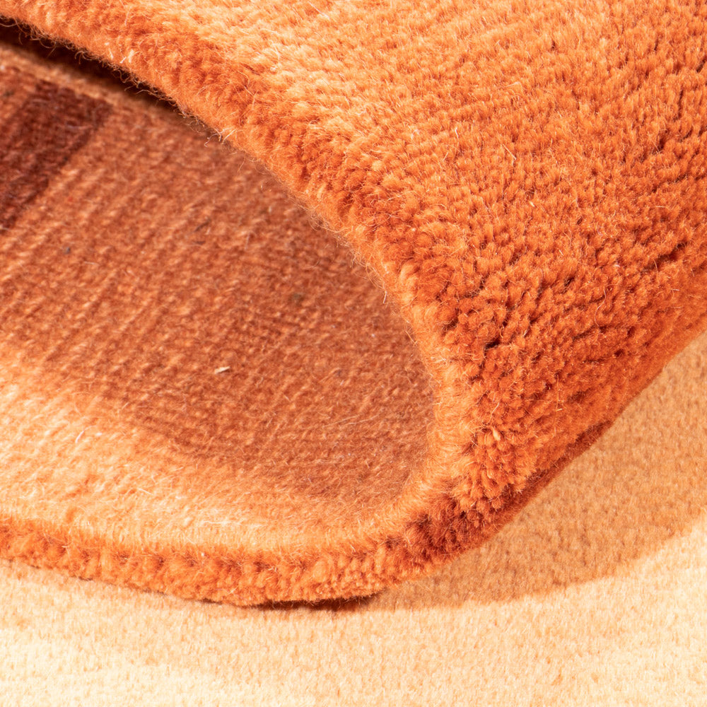 Nepal mattan - Kungliga - 162 x 92 cm - rost