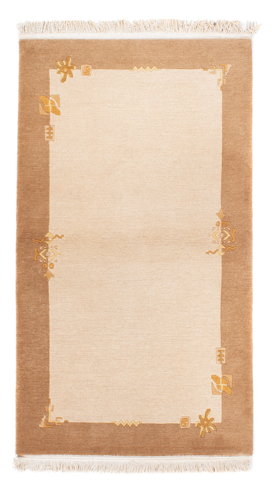 Nepal mattan - Kungliga - 162 x 94 cm - beige