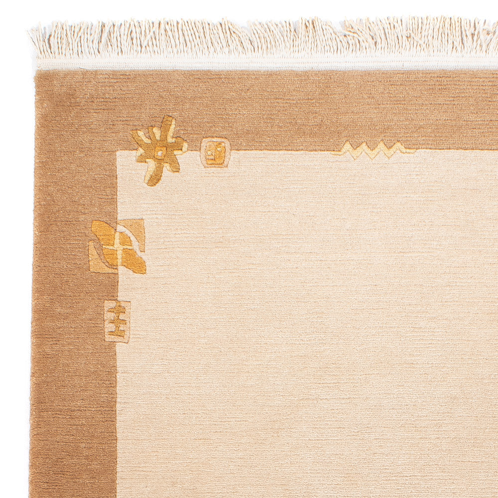 Nepal mattan - Kungliga - 162 x 94 cm - beige