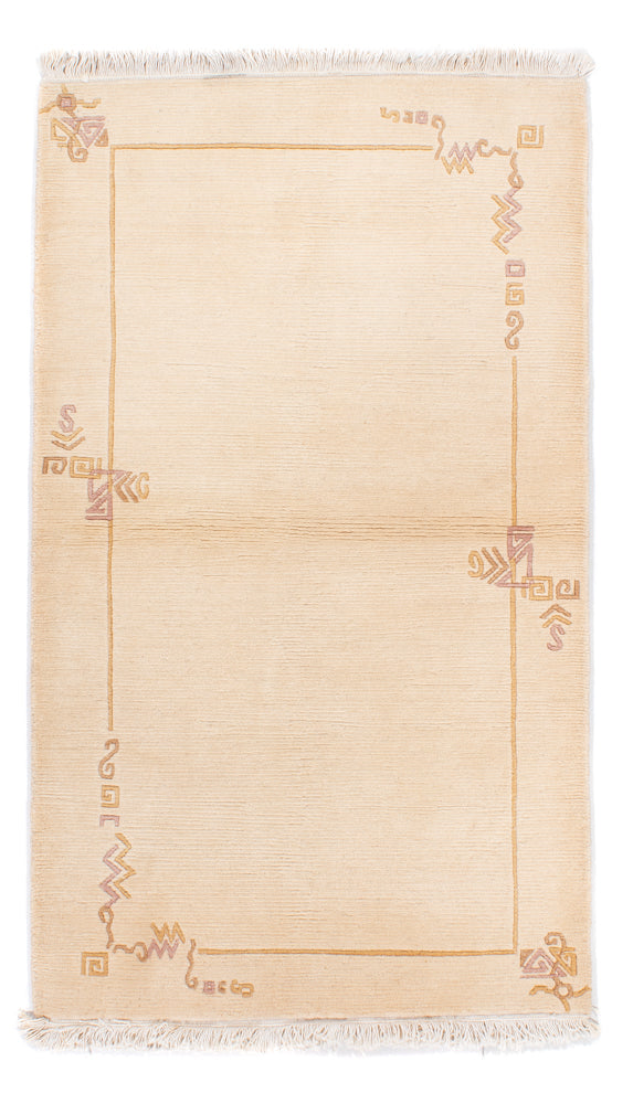 Nepal mattan - Kungliga - 159 x 91 cm - beige
