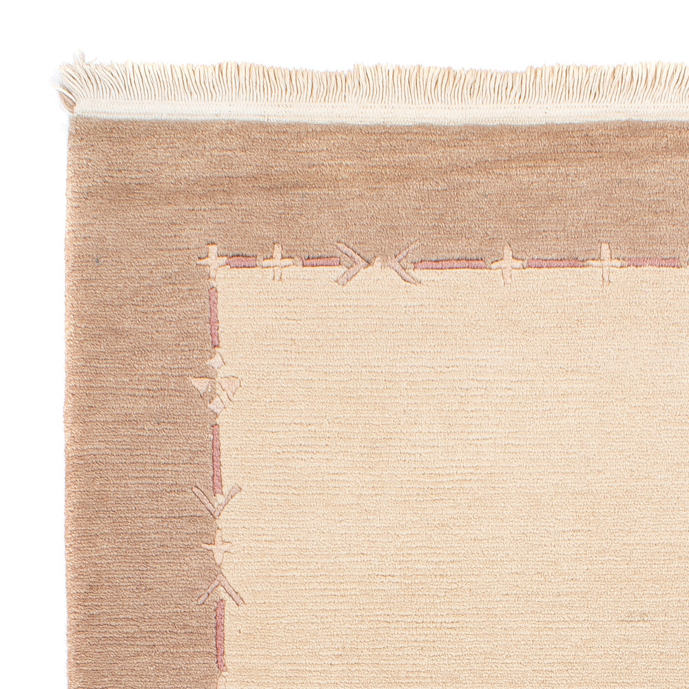 Runner Nepal mattan - 175 x 89 cm - beige